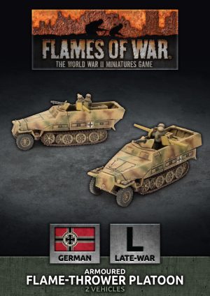 German Sd Kfz 251 Flamethrower Platoon 1