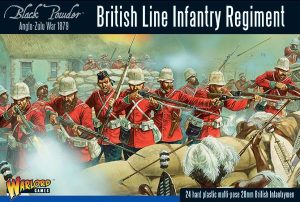 Anglo Zulu War British Line Infantry Regiment 1