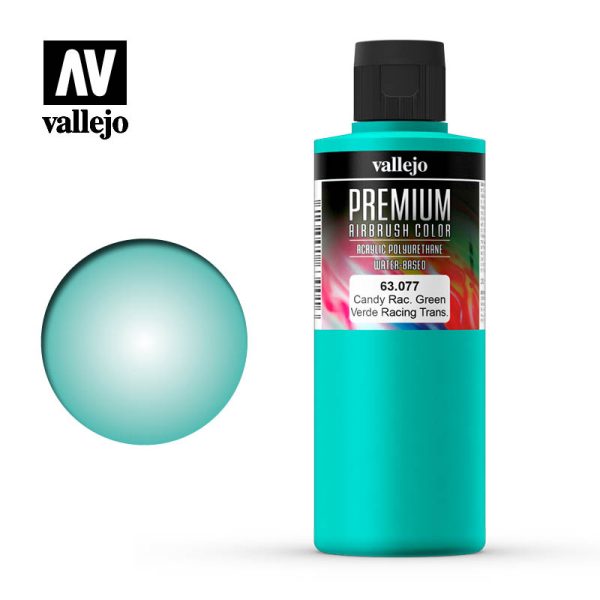 AV Vallejo Premium Color - 200ml - Candy Racing Green 1
