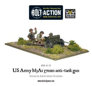 US Army M3A1 37mm Anti-Tank Team 1