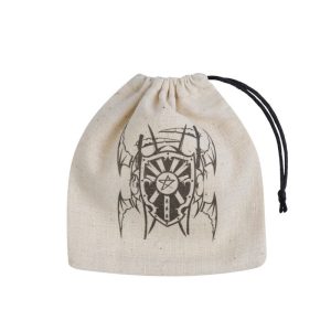 Vampire Beige & black Basic Dice Bag 1