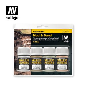 AV Vallejo Pigments Set - Mud & Sand 1
