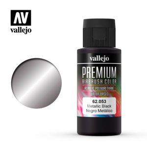 Premium Color 60ml: Metallic Black 1