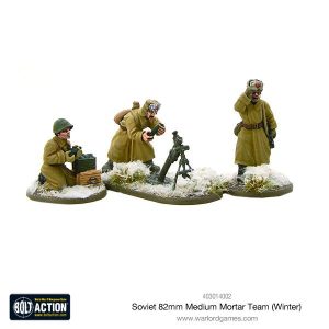 Soviet 82mm Medium Mortar Team (Winter) 1