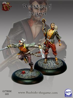 Wasupu & Senpu (models from the starter set) 1