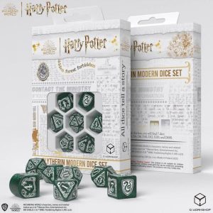 Harry Potter Slytherin Modern Dice - Green 1