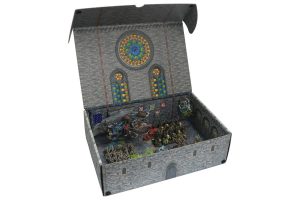 Strike Force Box with additional metal plate attached to the inner back side (Fantasy) 1