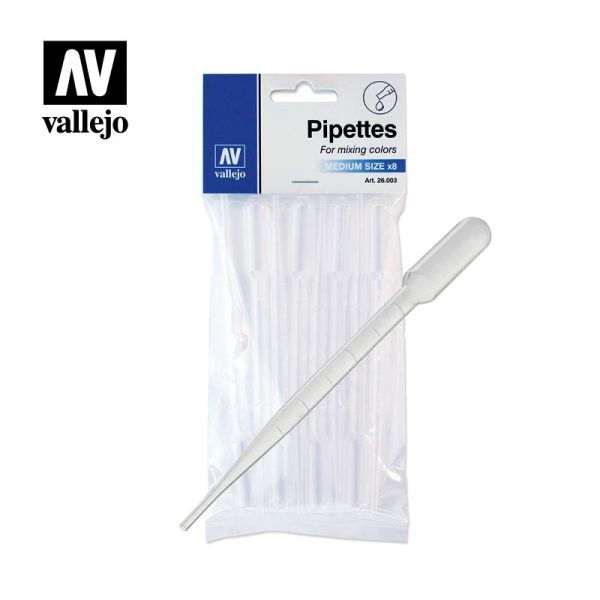 AV Vallejo - Pipettes Medium Size x 8 (3ml) 1