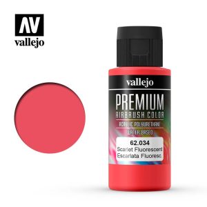 Premium Color 60ml: Scarlet Fluorescent 1