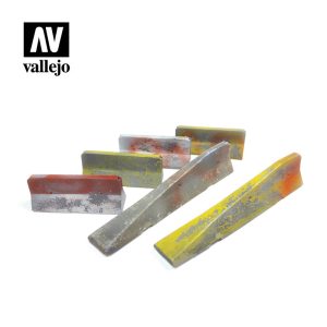 Vallejo Scenics - 1:35 Urban Concrete Barriers 1