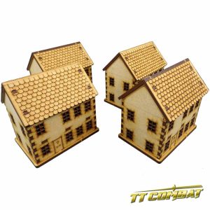 15mm Town House Set 1