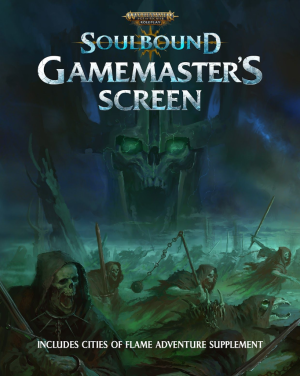 Warhammer Age of Sigmar: Soulbound, Gamemaster's Screen 1