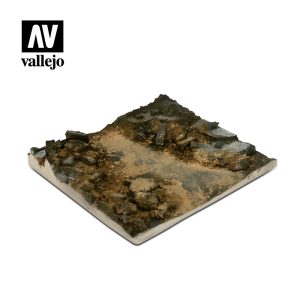 Vallejo Scenics - 1:35 Rubble Street Section 14cm x 14cm 1