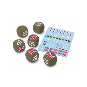 World of Tanks British Dice & Decal Set 1