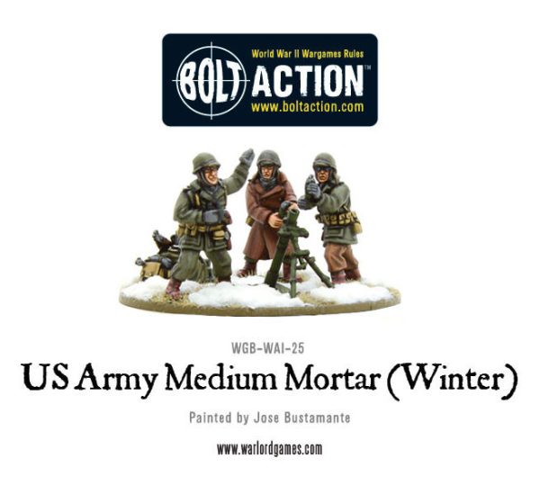 US Army Medium Mortar (Winter) 1