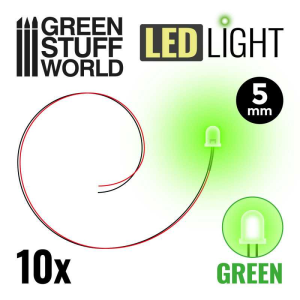 Green LED Lights - 5mm 1