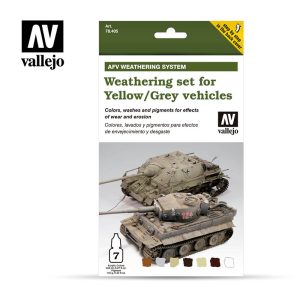 AV Armour Set - AFV Weathering For Yellow & Grey Vehicles 1