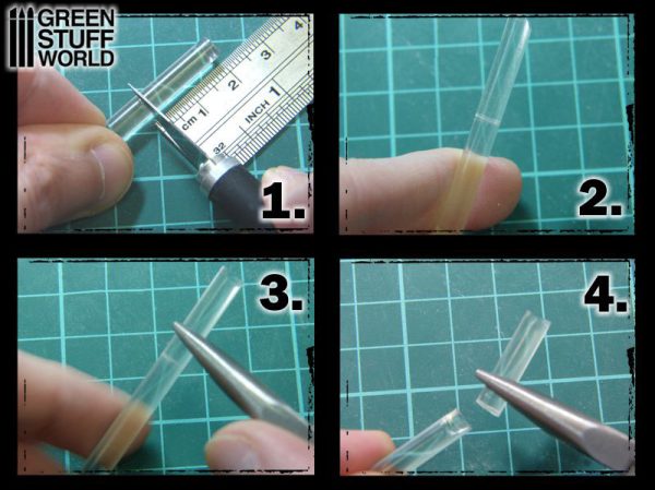 Acrylic Rods - Round 1.6 mm Fluor PURPLE 2