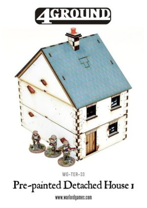 Pre-painted Detached Terrace House 1