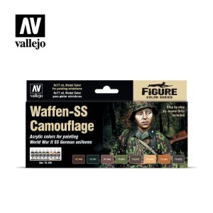 AV Vallejo Model Color Set - Waffen SS Camouflage 1