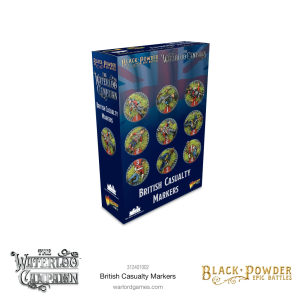 Black Powder Epic Battles: Napoleonic British casualty markers 1