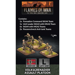 Volksgrenadier Assault Platoon (41x Figs Plastic) 1