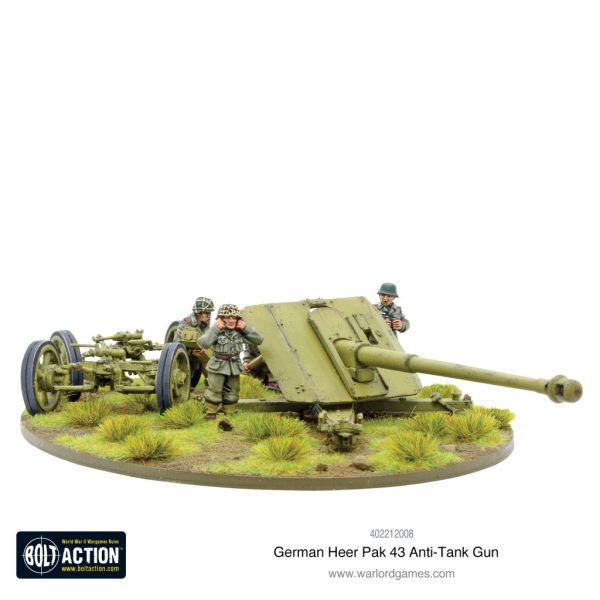 German Heer Pak 43 Anti-Tank Gun 2