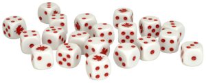 Team Yankee Canadian Dice Set 1