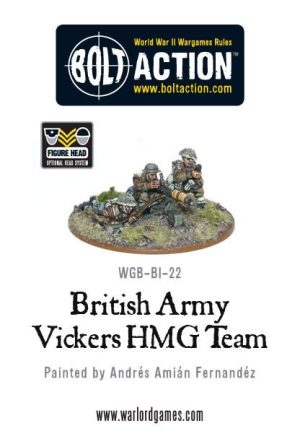 British Army Vickers MMG Team 1