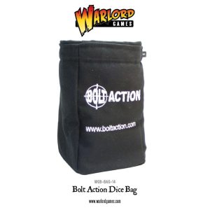 Bolt Action Dice Bag & Order Dice (Black) 1