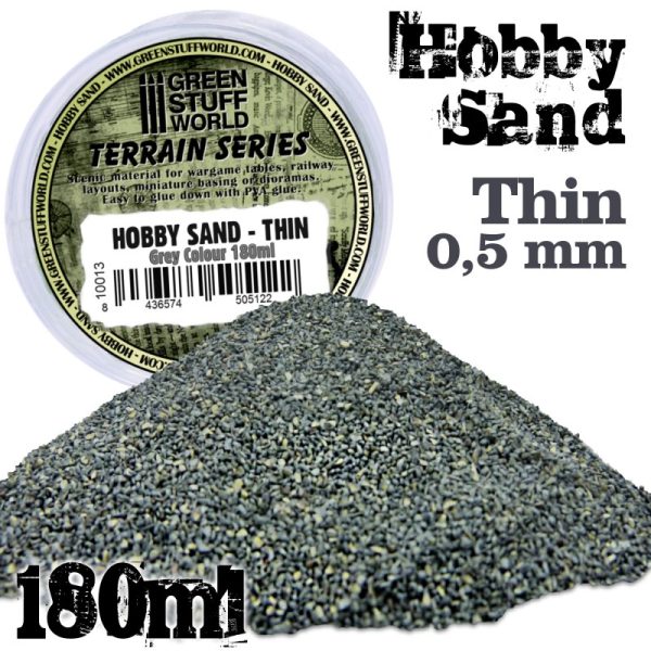 Fine Hobby Sand 180ml - Grey 1