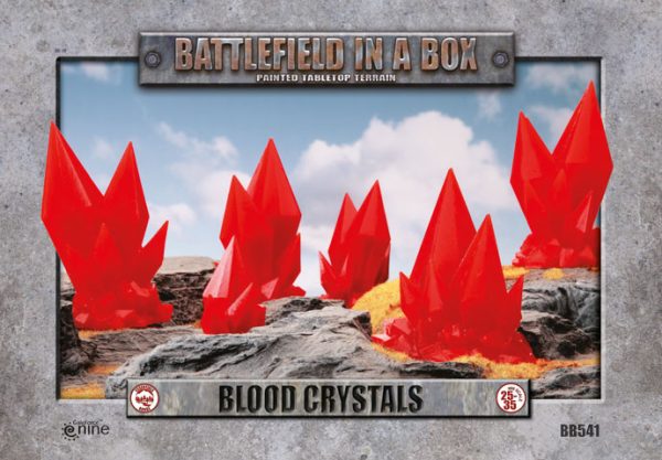 Battlefield in a Box: Blood Crystals (Red) 1