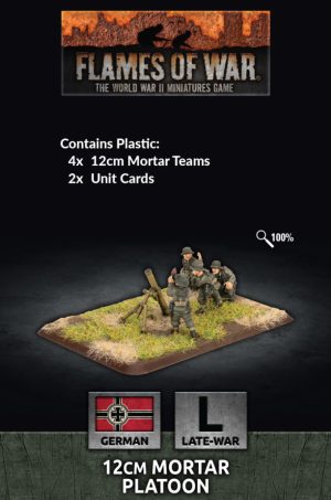 German 12cm Mortar Platoon 1