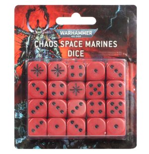 Warhammer 40000 Chaos Space Marines Dice 1