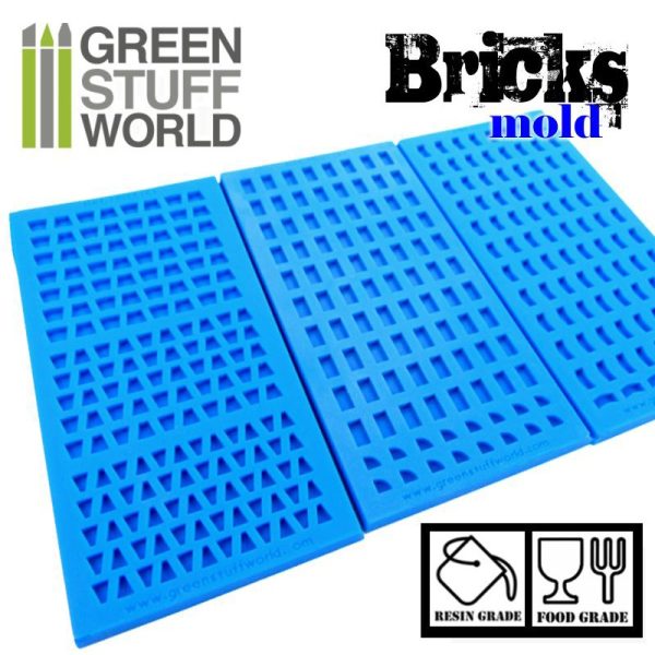 Silicone molds - BRICKs 2