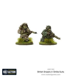 British Snipers in Ghillie suits 1