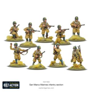 San Marco Marines Infantry Section 1