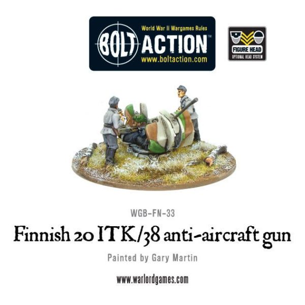 Finnish ITK/38 Anti-Aircraft Gun 1