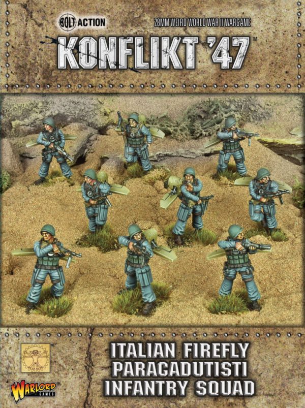 Italian Firefly Paracadutisti Infantry Squad 1