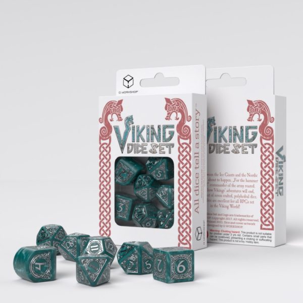 Viking Modern Dice Set: Mjolnir 4