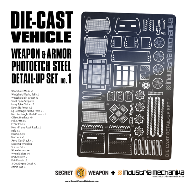 Diecast Vehicle Detail Set 1 1