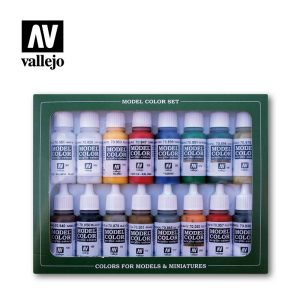 AV Vallejo Model Color Set - French & British Napol (x16) 1