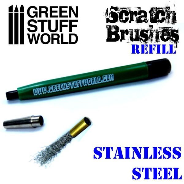 Scratch Brush Set Refill – Stainless Steel 2