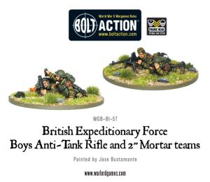 BEF Anti-Tank Rifle and 2" Light Mortar Teams 1