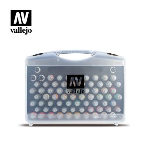 Vallejo Game Color Box Set (72 Colors + 3 brushes + carry case) 1