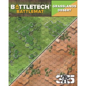 BattleTech: Battle Mat Grasslands Desert 1