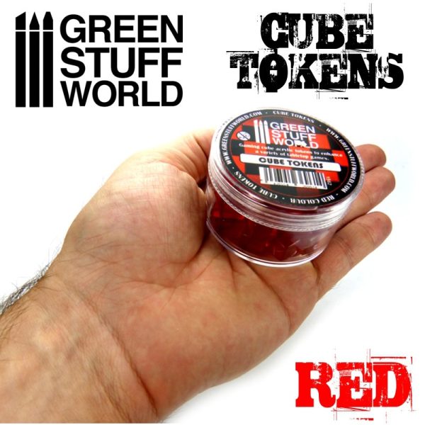 Red Cube tokens 3