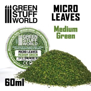 Micro Leaves - Medium green Mix 1