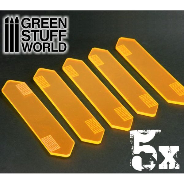 5x Small Energy Walls - Phosphorescent Orange 3