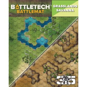 BattleTech: Battle Mat Grasslands Savanna 1